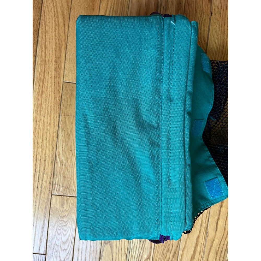Vintage 1993 Rubbermaid Beach Buddy Insulated Cooler Mesh Tote Bag Retro - Picture 12 of 14